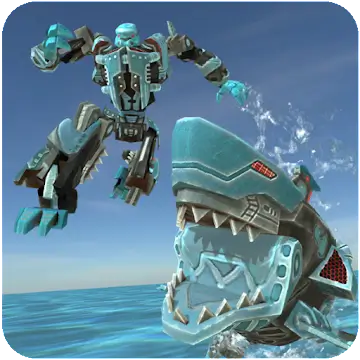 Robot Shark Banner